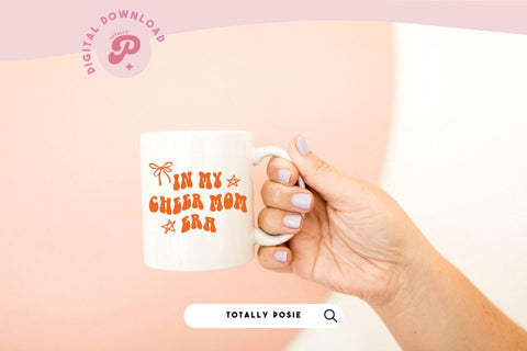 Cheer Mom SVG SVG Totally Posie 