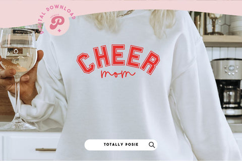 Cheer Mom SVG SVG Totally Posie 