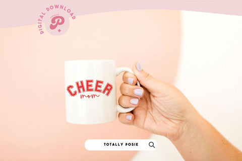 Cheer Mom SVG SVG Totally Posie 
