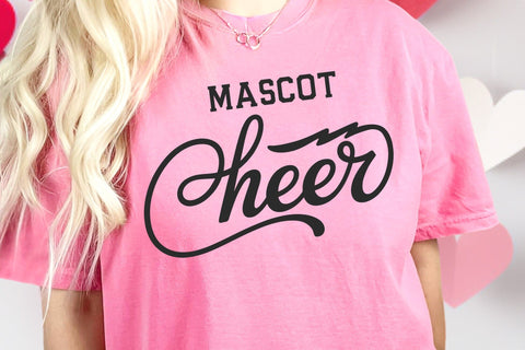 Cheer Mom SVG with Lightning Bolt Svg SVG DesignDestine 