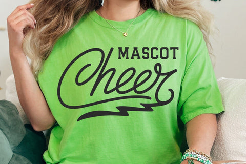 Cheer Mom SVG with Lightning Bolt Svg SVG DesignDestine 