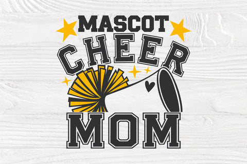 Cheer mom Varsity svg, cheer mom Svg Png Dxf, sports mom svg, cheerleading svg, custom shirt svg, megaphone svg, pom pom svg SVG TonisArtStudio 