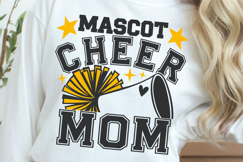 Cheer mom Varsity svg, cheer mom Svg Png Dxf, sports mom svg, cheerleading svg, custom shirt svg, megaphone svg, pom pom svg SVG TonisArtStudio 