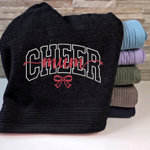 Cheer Mum Embroidery Design – Cheerleading Mom Bow Machine Embroidery File, Cheer Mama Sports Design Embroidery/Applique DESIGNS PatternFeed8 