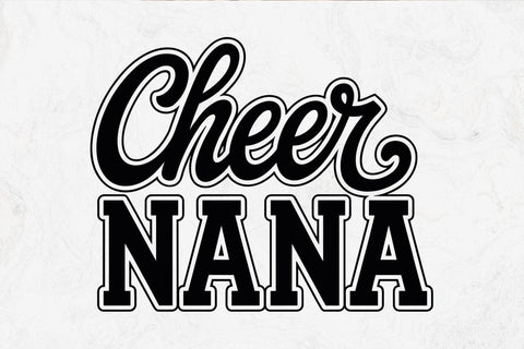 Cheer Nana, cheer coach svg, cheerleader svg, coach svg SVG DesignDestine 