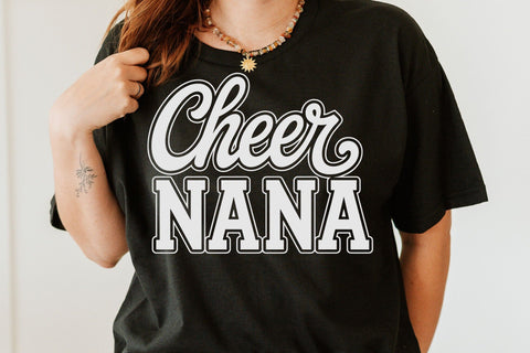 Cheer Nana, cheer coach svg, cheerleader svg, coach svg SVG DesignDestine 