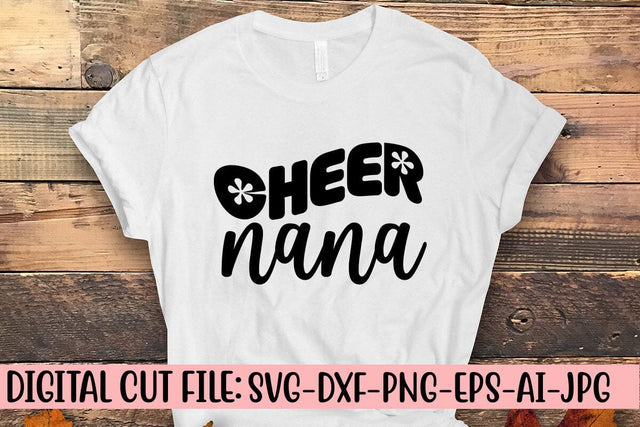 Cheer Nana Retro SVG SVG Syaman 