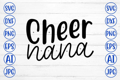 Cheer Nana SVG Syaman 