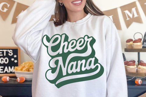 Cheer Nana SVG, Team Spirit Cut File SVG DesignDestine 