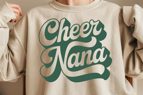 Cheer Nana SVG, Team Spirit Cut File SVG DesignDestine 