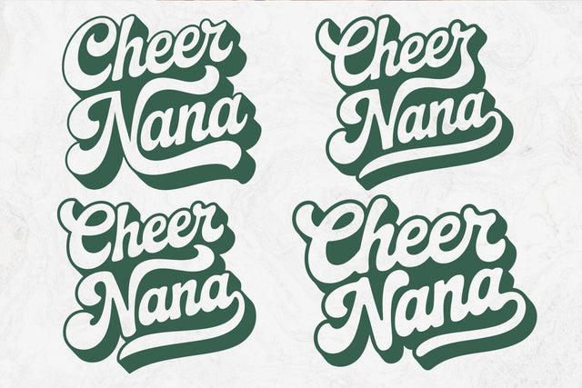 Cheer Nana SVG, Team Spirit Cut File SVG DesignDestine 