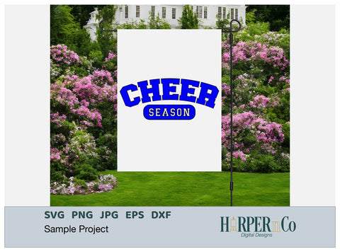 Cheer Season Laser SVG EPS Cut File SVG HarperNCo 