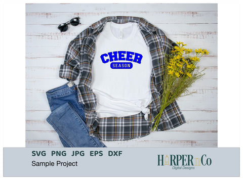Cheer Season Laser SVG EPS Cut File SVG HarperNCo 
