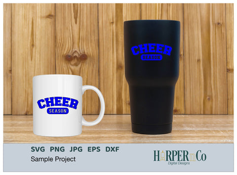 Cheer Season Laser SVG EPS Cut File SVG HarperNCo 