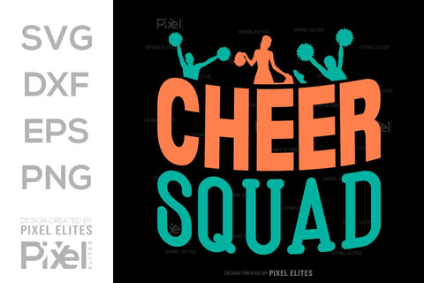 Cheer Squad SVG Cheerleading Cheer Life Bundle Cheer Team Cheer Quote Design PET 00653 SVG ETC Craft 