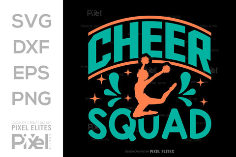 Cheer Squad SVG Cheerleading Cheer Life Bundle Cheer Team Cheer Quote Design PET 00653 SVG ETC Craft 