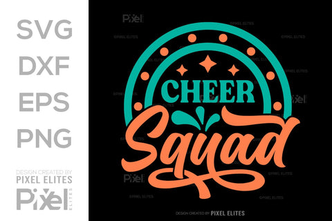 Cheer Squad SVG Cheerleading Cheer Life Bundle Cheer Team Cheer Quote Design PET 00653 SVG ETC Craft 