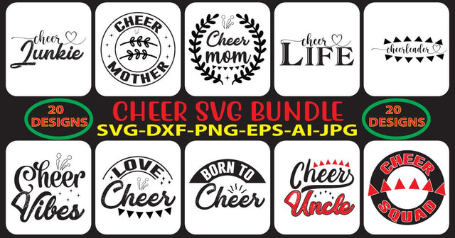 CHEER-SVG-BUNDLE SVG Syaman 