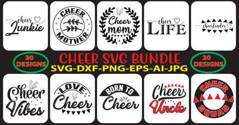 CHEER-SVG-BUNDLE SVG Syaman 