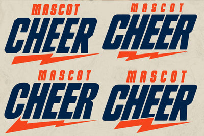Cheer Svg, Cheer Design with Striking Lightning Bolt Svg, Cheer Mom Svg, Cheer Leader Svg SVG DesignDestine 