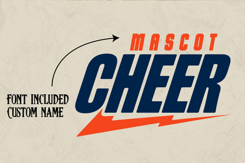 Cheer Svg, Cheer Design with Striking Lightning Bolt Svg, Cheer Mom Svg, Cheer Leader Svg SVG DesignDestine 