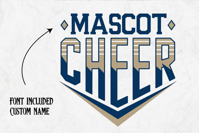 Cheer SVG, Mascot Design Svg, Cheerleader Svg, Cheer Svg Bundle SVG DesignDestine 