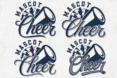 Cheer Team Mascot SVG, PNG, Cheerleading Shirt Design SVG DesignDestine 