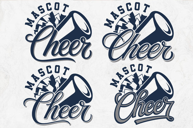 Cheer Team Mascot SVG, PNG, Cheerleading Shirt Design SVG DesignDestine 
