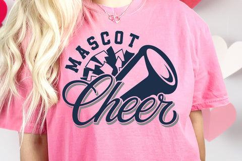 Cheer Team Mascot SVG, PNG, Cheerleading Shirt Design SVG DesignDestine 