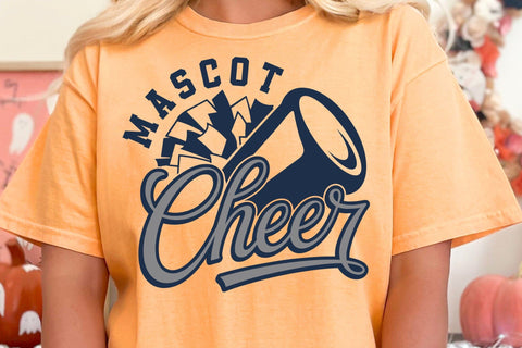 Cheer Team Mascot SVG, PNG, Cheerleading Shirt Design SVG DesignDestine 