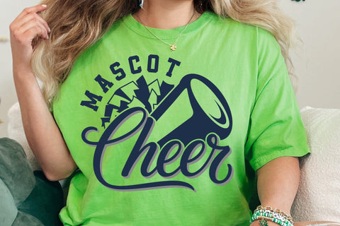 Cheer Team Mascot SVG, PNG, Cheerleading Shirt Design SVG DesignDestine 