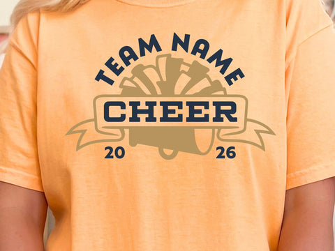 Cheer Team SVG, Cheerleading Shirts, Cricut Files SVG DesignDestine 