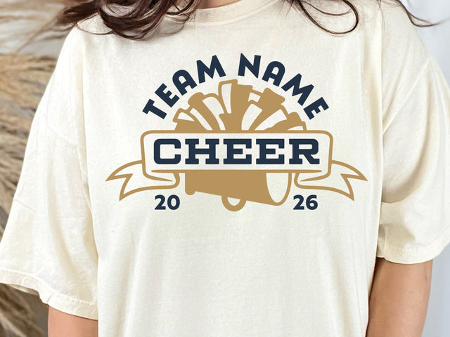 Cheer Team SVG, Cheerleading Shirts, Cricut Files SVG DesignDestine 