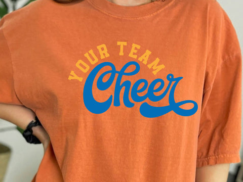 Cheer Team SVG, Cheerleading Shirts, Cricut Files SVG DesignDestine 