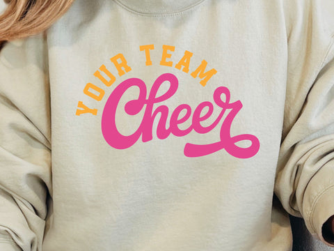 Cheer Team SVG, Cheerleading Shirts, Cricut Files SVG DesignDestine 