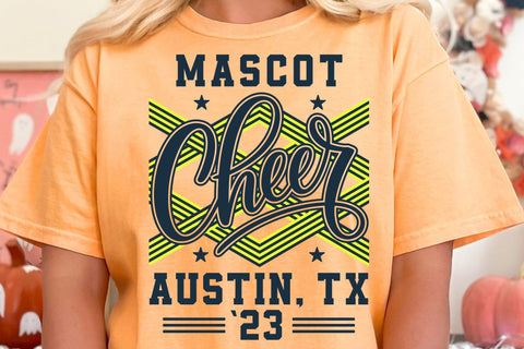 Cheer Team SVG Template, Cheer Mom Shirt Design SVG DesignDestine 