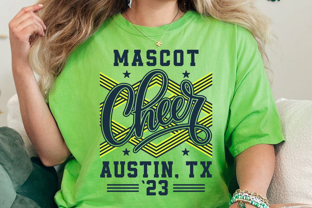 Cheer Team SVG Template, Cheer Mom Shirt Design SVG DesignDestine 