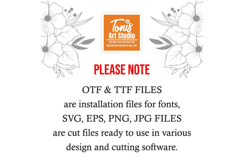 Cheer Varsity Font - SVG, OTF, TTF Files - Cheerleading Cut Files for Cricut & Silhouette SVG TonisArtStudio 