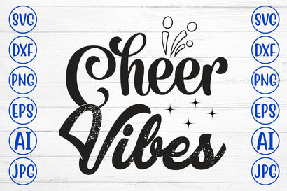 Cheer Vibes SVG SVG Syaman 