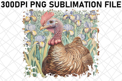 Cheerful Animal & Floral Sublimation PNG Sublimation afrosvg 