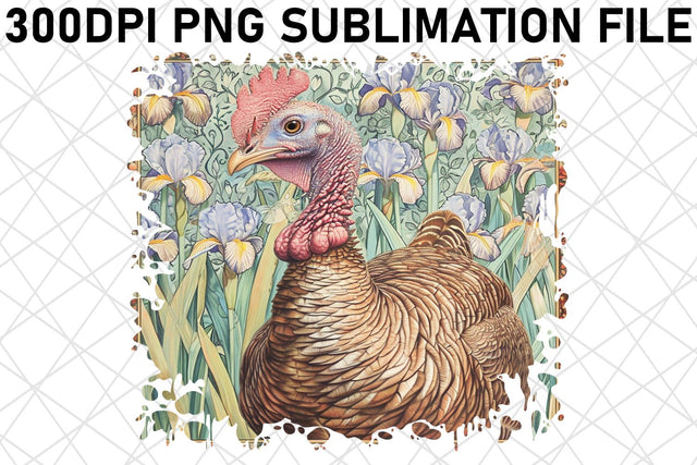 Cheerful Animal & Floral Sublimation PNG Sublimation afrosvg 