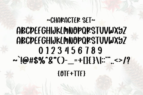 Cheerful Carols Font Masyafi Studio 