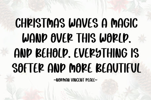 Cheerful Carols Font Masyafi Studio 