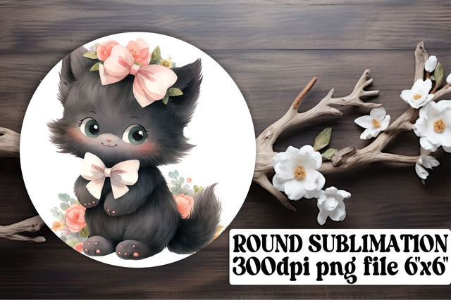 Cheerful Cat Car Coasters for Sublimation Crafting Sublimation afrosvg 