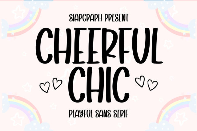 Cheerful Chic Font Masyafi Studio 