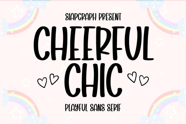 Cheerful Chic Font Masyafi Studio 