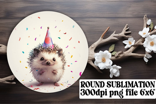 Cheerful Critter Car Coaster & Keychain Set Sublimation afrosvg 