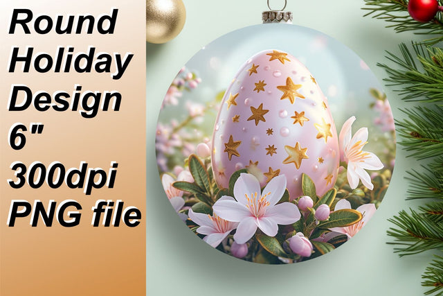 Cheerful Holiday Ornaments - Sublimation Assortment Sublimation afrosvg 
