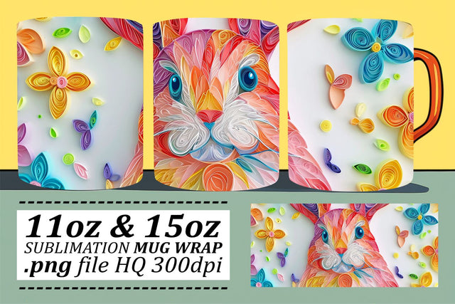 Cheerful Springtime Mug Sublimation Sublimation afrosvg 