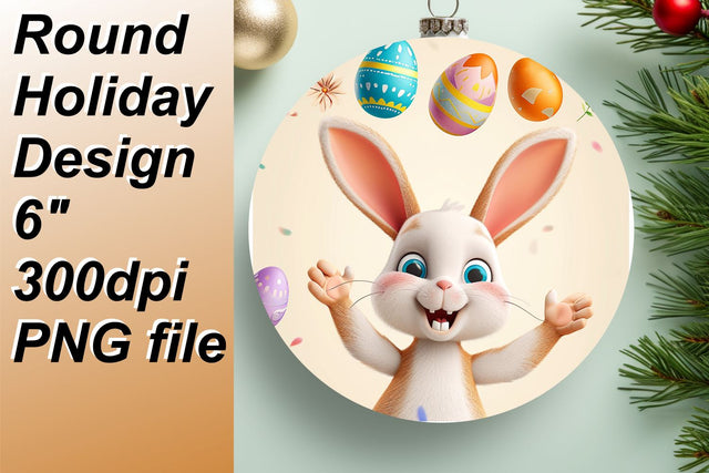 Cheerful Watercolor Easter Ornaments - Sublimation Set Sublimation afrosvg 